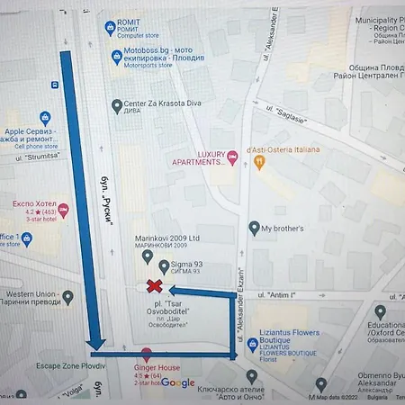 Апартамент Ruski Boulevard Пловдив